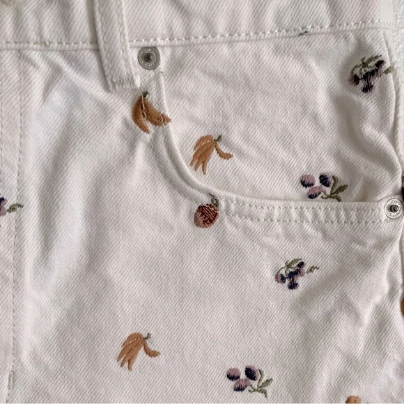 REFORMATION Charlie Fruitloops High Rise Jean Shorts - Picture 8 of 11